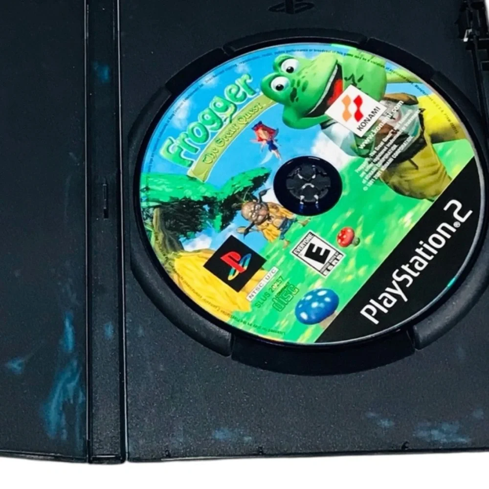 Sony PlayStation 2 Frogger's Adventures Game - Green and Blue